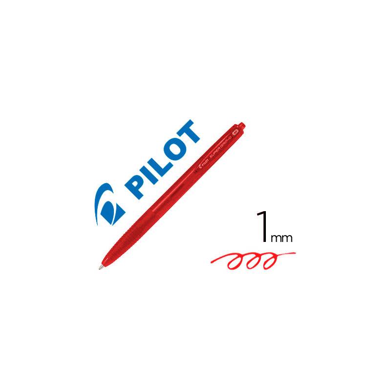 BOLIGRAFO PILOT SUPER GRIP G ROJO